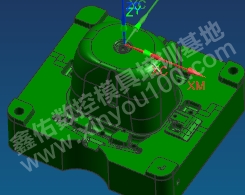 壓鑄模具后模編程-UG加工中心編程培訓班級-學員作品