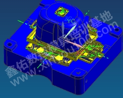 壓鑄模具后模電極設計-UG加工中心編程培訓班級-學員作品